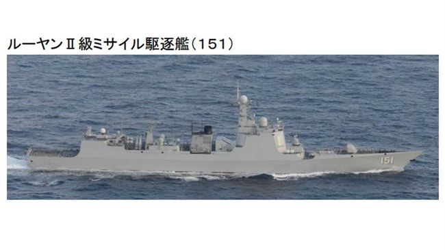 中國軍艦隔5月又來　國防部全程監控