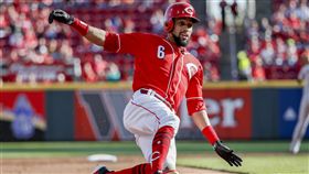 ▲皇家簽下前紅人外野手漢米爾頓（Billy Hamilton）。（圖／美聯社／達志影像）