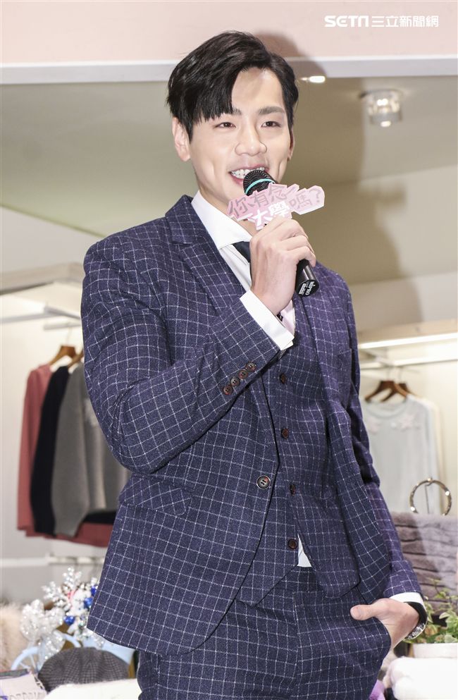 台視、三立偶像劇「你有念大學嗎?」男主角禾浩辰。（記者林士傑/攝影）