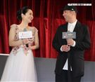 轉型成功的蒼井空懷著身孕和DJ老公來台感謝粉絲。（記者邱榮吉/攝影）