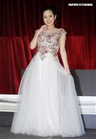 轉型成功的蒼井空懷著身孕和DJ老公來台感謝粉絲。（記者邱榮吉/攝影）