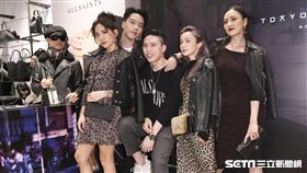 英國時尚品牌AllSaints音樂派對， 眾星雲集一同出席參加。（記者林士傑/攝影）