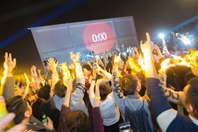 跨年,煙火房。（圖／飯店業者提供）