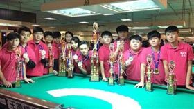 莊敬高職,撞球隊,錦標賽,冠軍　圖／翻攝自莊敬高職官網