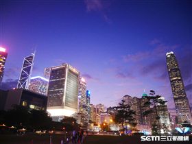 香港維港燈影節,香港,幻彩詠香江,維多利亞港。（圖／記者馮珮汶攝）