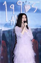 創作精靈歌手白安睽違四年再度發片，第三張全新專輯「1990s」將在12/14發行。（記者林士傑/攝影）