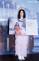 創作精靈歌手白安睽違四年再度發片，第三張全新專輯「1990s」將在12/14發行。（記者林士傑/攝影）