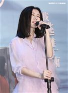 創作精靈歌手白安睽違四年再度發片，第三張全新專輯「1990s」將在12/14發行。（記者林士傑/攝影）