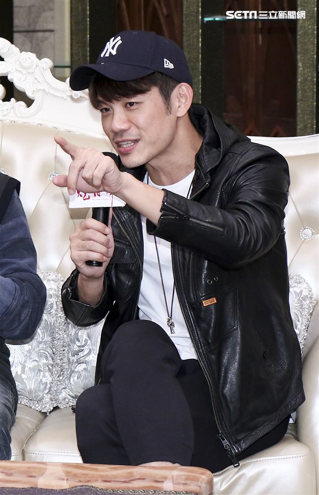 三立八點全新台劇「炮仔聲」主演陳志強。（記者林士傑/攝影）