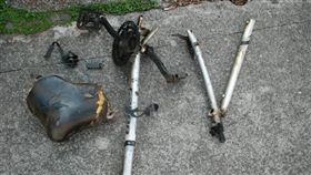 台北,淡水線,捷運,單車,公共危險罪（圖／翻攝畫面）