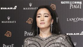 第55屆金馬獎鞏俐。（記者邱榮吉、林士傑/攝影）