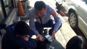 台中吸毒男瞎掰梅錠是解酒用／翻攝畫面