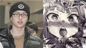 孫安佐,動漫/翻攝自臉書、中央社