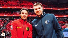 NBA／歐洲金童狠蓋同梯楊恩麻辣鍋
NBA,達拉斯獨行俠,Luka Doncic,亞特蘭大老鷹,Trae Young
翻攝自推特
