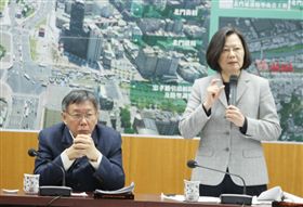 北門,蔡柯會,蔡英文,柯文哲 圖/記者邱榮吉攝影