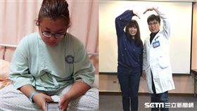 太胖不能當警察她努力減肥／台中榮總提供