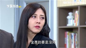 陳月嬌為阻止陳芷琳飛蛾撲火下嫁許英泰，將金彥鈞未死消息托出。