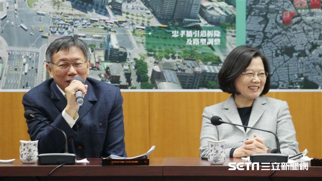 各取所需？他：柯文哲先當蔡英文副手