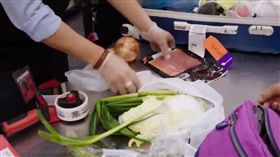 陸客帶豬肉、蔥硬闖海關　網友：生化戰爭啊