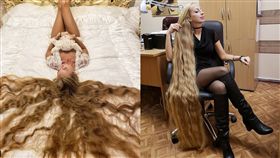 28年未剪髮！「長髮公主」每三周洗頭一次...驚呆眾人(圖/ig)