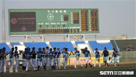▲中華職棒聯軍在冬季聯盟季後賽首戰擊敗日本社會人。（圖／記者蕭保祥攝影）
