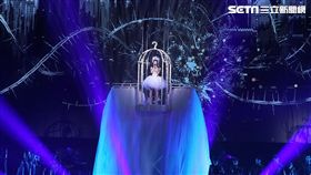 張韶涵以《吶喊》一曲開場。（圖／記者邱榮吉攝影）