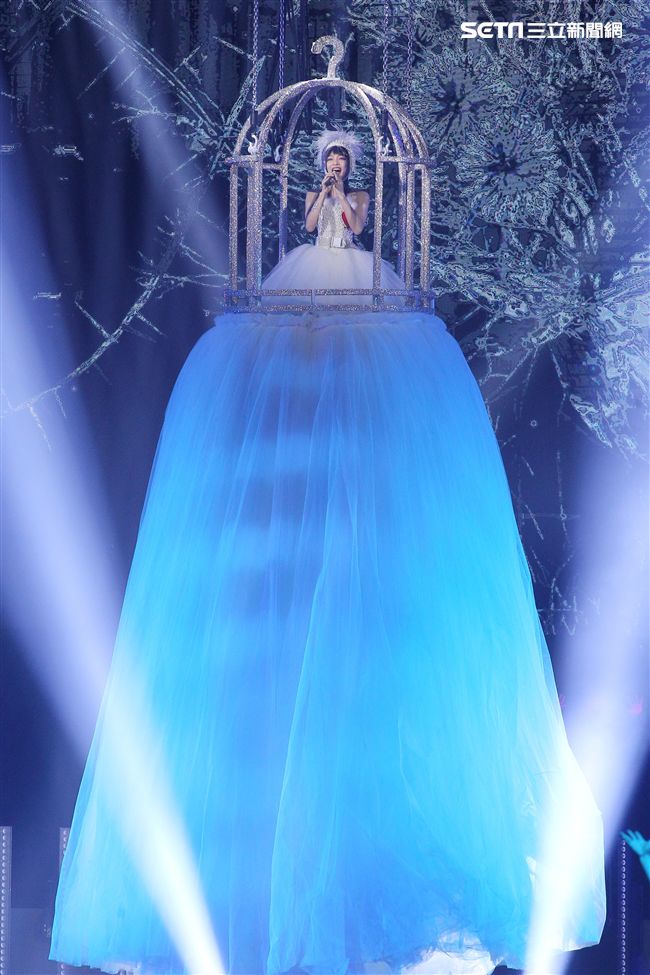 張韶涵「旅程｣小巨蛋演唱會。（記者邱榮吉/攝影）