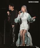張韶涵「旅程｣小巨蛋演唱會青峰特別來賓。（記者邱榮吉/攝影）