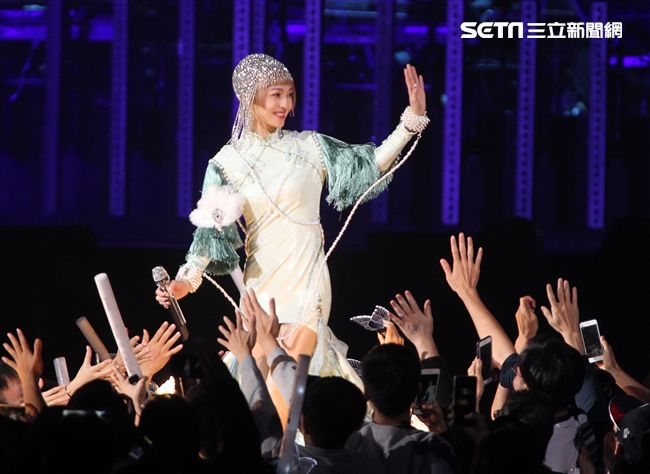 張韶涵「旅程｣小巨蛋演唱會。（記者邱榮吉/攝影）