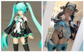 日本女Coser,美瑠喜,MIRUKI,初音未來(圖／翻攝自美瑠喜MIRUKI推特）