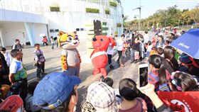 日本千葉君現身花博外埔園區　虎爸熱情導覽同樂