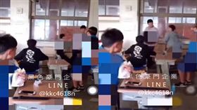 台南某高中網傳校園霸凌，校方澄清：只是嬉鬧玩過頭。（圖／翻攝黑色豪門企業）