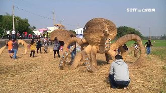 稻草人藝術節登場！童話角色受歡迎