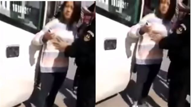 中國警方例行搜身　竟揉掐少女胸部