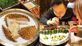 上海最近流行髒髒火鍋，引起網友議論嘖嘖稱奇。（圖／翻攝微博）