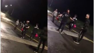 行車糾紛惹不爽！屁孩撂人「討回來」