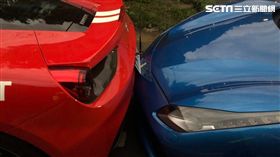 新北,石碇區,法拉利,貨車,車禍（圖／翻攝畫面）