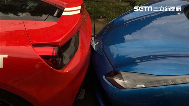 連撞4台法拉利　一台維修費恐破百萬