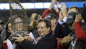 紅襪隊拿下21世紀的第4座世界大賽冠軍。（圖／美聯社／達志影像）