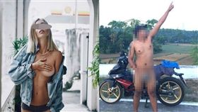 泰國,裸露,拍照,自拍,觀光,旅遊,促進,年輕人, 圖／翻攝自IG 