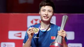 石宇奇首度打進年終賽冠軍戰便封王。（圖／翻攝自BWF官網）