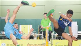 藤球比賽在國內並不常見。（圖／中華民國藤協會提供）