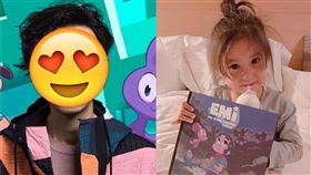 方大同創作繪本意外深受咘咘喜愛。（圖／翻攝自臉書）