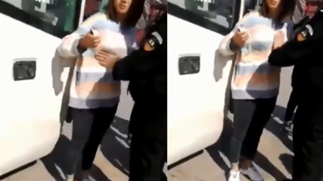 下公車遭搜身！特警竟「掐揉」女子胸