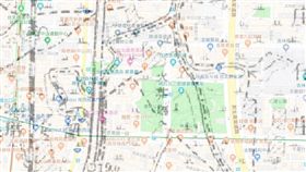 地圖,晶華酒店。（圖／翻攝自台灣百年地圖網站）