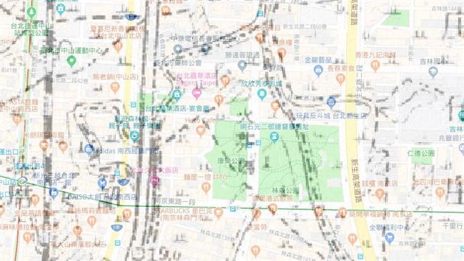 日據老地圖洩露晶華酒店「極陰之地」