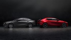 2019年大改款Mazda 3。（圖／翻攝網站）