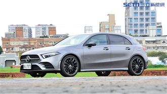 影／賓士A250　科技與性能的總和