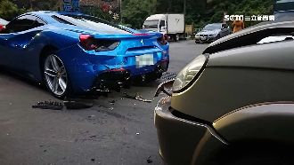 連撞4台法拉利！他收到捐款544萬