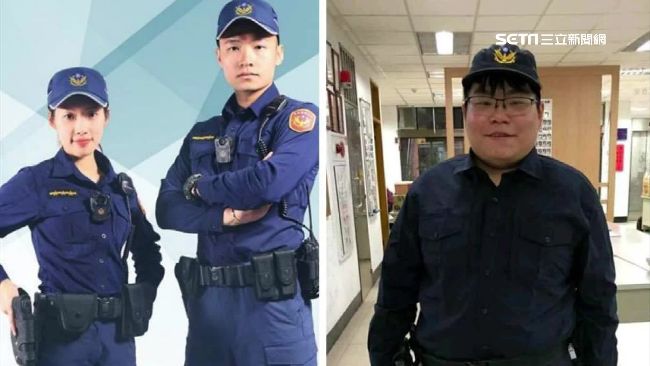 試穿新版制服　「福態警」一套上崩潰